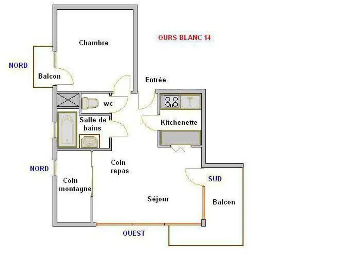 Appartement La Clusaz, 3 pièces, 6 personnes - FR-1-437-91 Francia